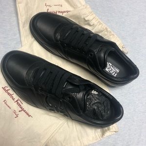 Salvador Ferragamo Black Shoes